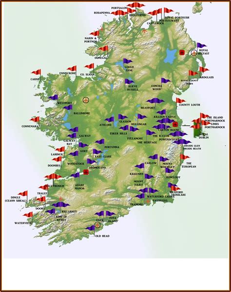 Best Golf Courses In Scotland Map - map : Resume Examples #djVadPEYJk