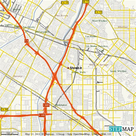 Santa Fe Springs Ca Map - Maping Resources