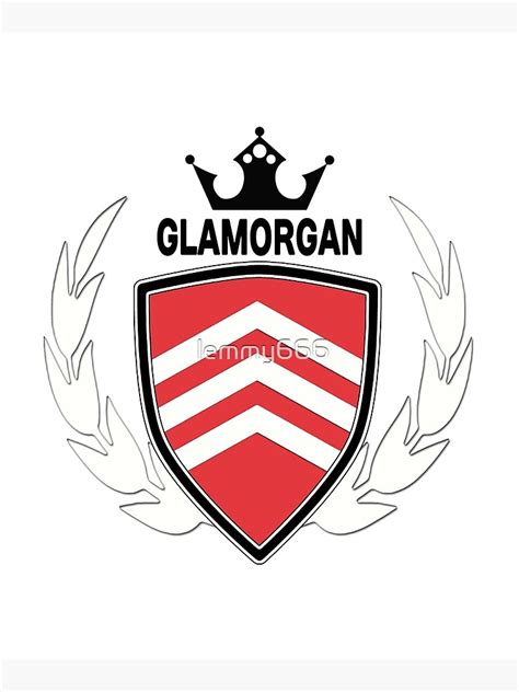 "Glamorgan Flag - Coat of Arms - England - Great Britain - UK - County ...