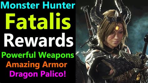 MHW: Fatalis Rewards | All Weapons | Armor (Set Bonus Explained ...