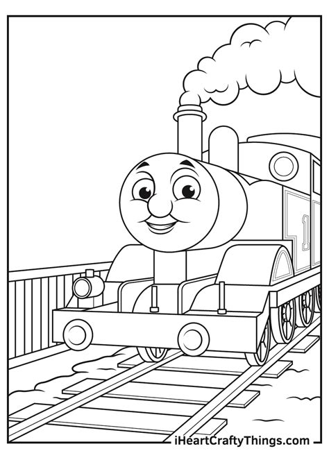 Thomas Train Coloring Pages Printable Coloring Pages