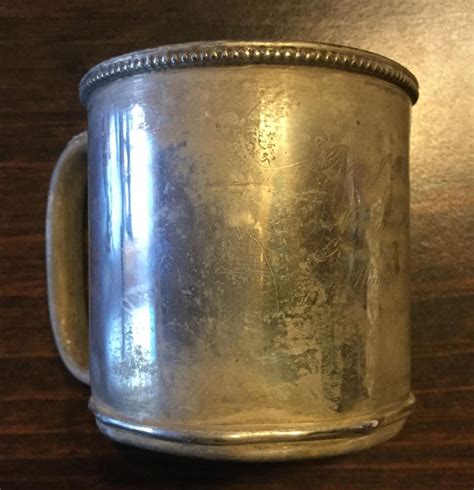 Markings show antique cup was made from sterling silver | Real Estate ...