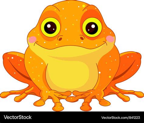 Cartoon toad Royalty Free Vector Image - VectorStock