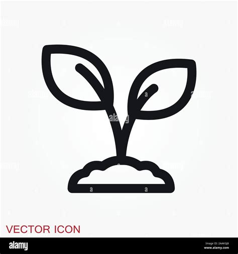 Garden icon isolated on background. Gardening symbol Stock Vector Image ...