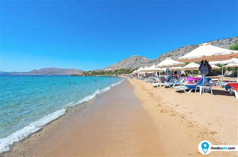 Pefkos beach | Rhodes Travel Guide