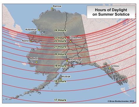 Deep Cold: Alaska Weather & Climate: Alaska Brightness