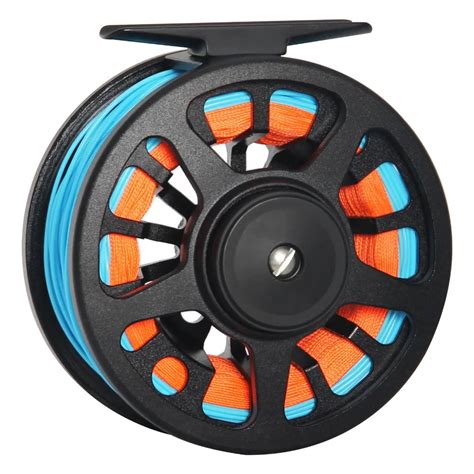 3/4 5/6 7/8 WT Fly Fishing Reels CNC Machined Aluminum Alloy Body and ...