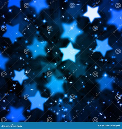 Abstract Magic Star Background Royalty Free Stock Images - Image: 32963449