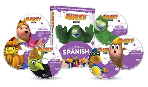 MUZZY BBC 6-DVD Set – MUZZY BBC Language Learning For Children