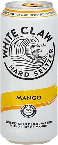 White Claw Mango Hard Seltzer 12/24oz cans - Beverages2u