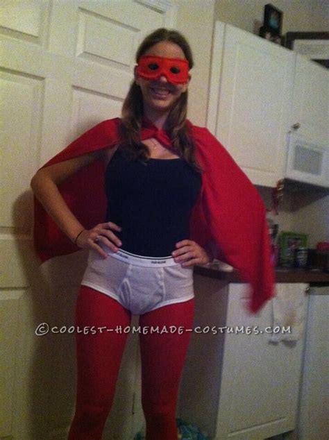 Last-Minute Made-Up Superhero Halloween Costume