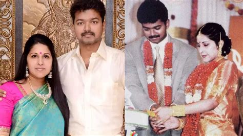 Thalapathy Vijay Divorce News: Tamil star Thalapathy Vijay and wife ...