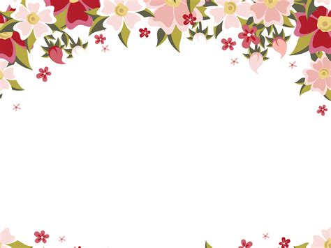 Floral Design Backgrounds | Flowers Templates | Free PPT Grounds