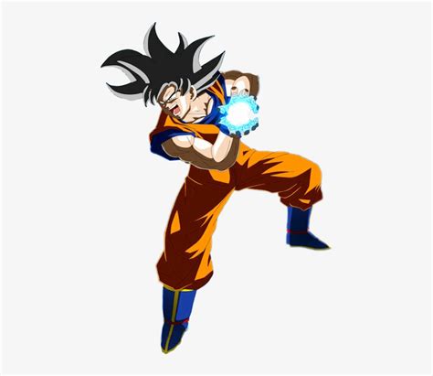 Goku Sticker - Goku Haciendo El Kamehameha Png Transparent PNG ...