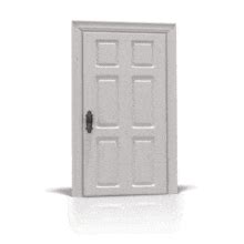 Door Opening Closing | 3D Animated Clipart for PowerPoint ...