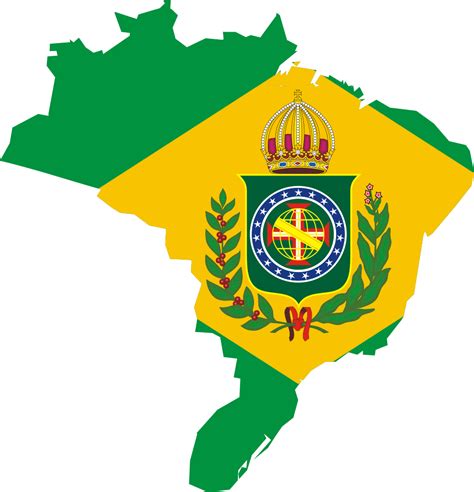 Brazil Map Flag - ClipArt Best