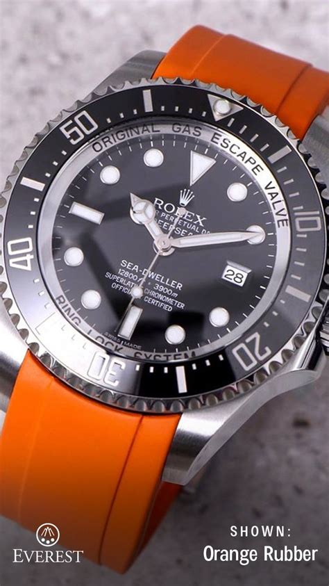 415 best Rubber Watch Bands for Rolex images on Pinterest