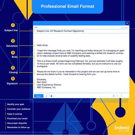 How To Write a Professional Email in 6 Steps | Indeed.com