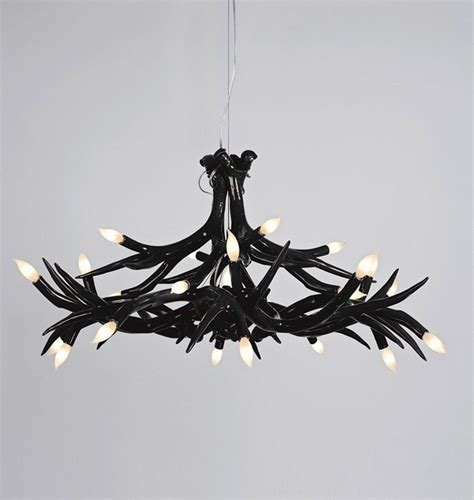 2025 Latest Contemporary Black Chandelier