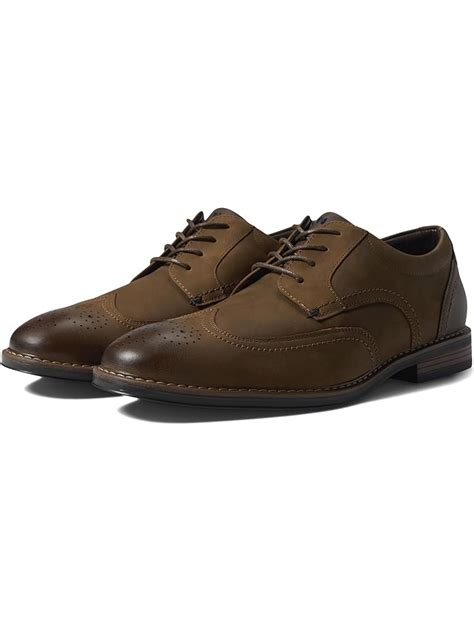 Nunn bush nelson wingtip oxford cognac + FREE SHIPPING | Zappos.com