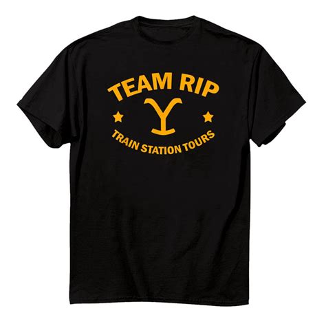 Team Rip Train Station Tours Yellowstone Shirt - TeeUni