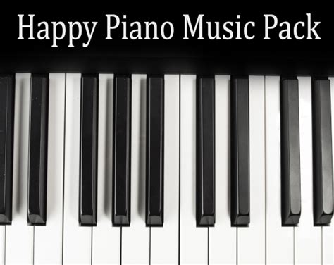 Happy Piano Music Pack by Cool Cat Game Studio