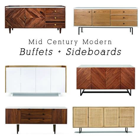 Best Mid Century Modern Buffets, Large Sideboards + Console tables ...