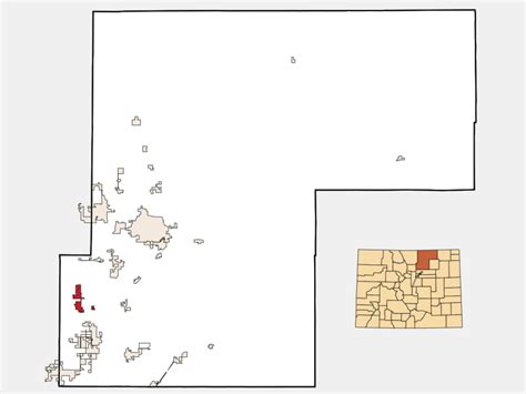 Mead, CO - Geographic Facts & Maps - MapSof.net