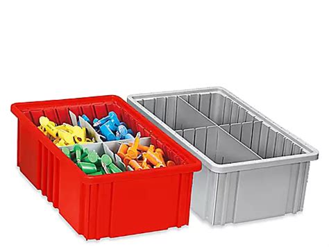 Plastic Bins, Plastic Storage Bins, Stackable Storage Bins in Stock ...