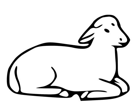 Free Lamb Outline Cliparts, Download Free Lamb Outline Cliparts png ...