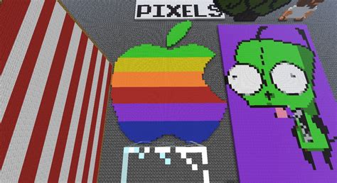 Apple Logo Minecraft Map