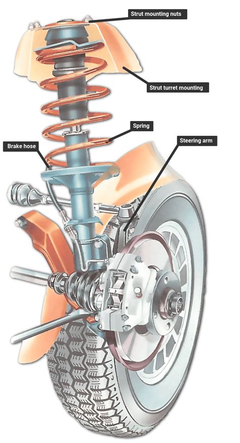 40 macpherson strut diagram