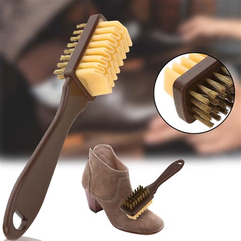 2 Sided Cleaning Brush Rubber Eraser Set Fit for Suede Nubuck Shoes ...