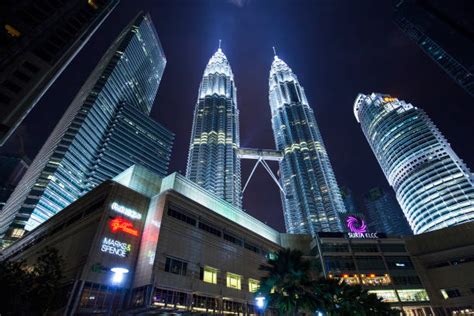 Kl Skyline Night Stock Photos, Pictures & Royalty-Free Images - iStock