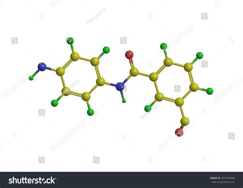 Basic Unit Polymer Kevlar Molecular Structure: ภาพประกอบสต็อก 253795408 ...