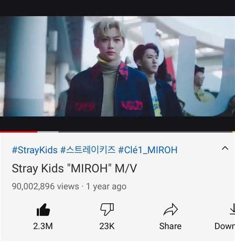 200908 Stray Kids “Miroh” MV has reached 90M views : r/straykids