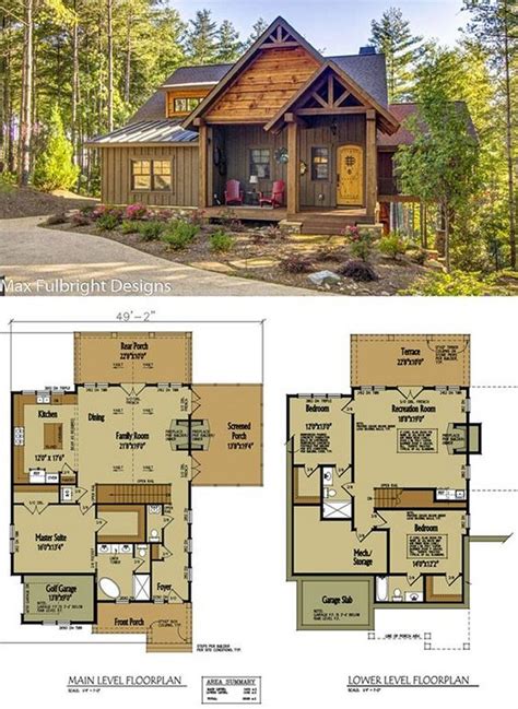 10 Cabin Floor Plans - Page 2 of 3 - Cozy Homes Life