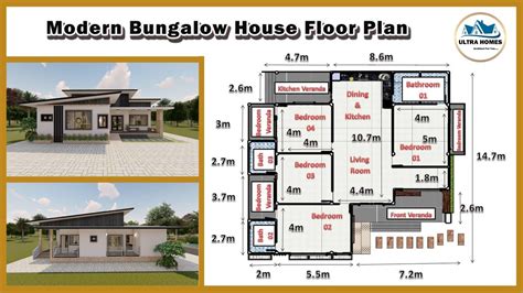 Bungalow House Designs With Floor Plan | Viewfloor.co