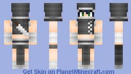 Ninja Girl Minecraft Skin