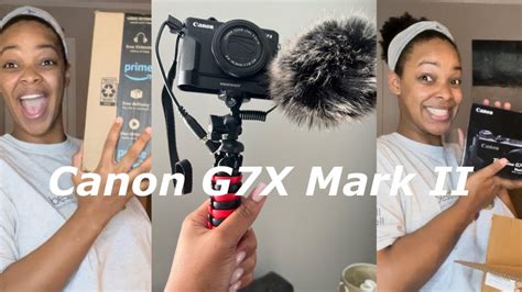 Canon G7X Mark II Unboxing, Accessories, & Review 📸 - YouTube