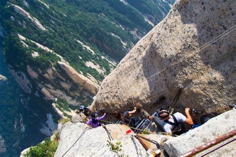 The Huashan Plank Walk: World's Most Dangerous Hike - Adventures Around ...