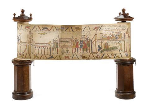 Bonhams : A very rare full size replica of the Bayeux Tapestry ...