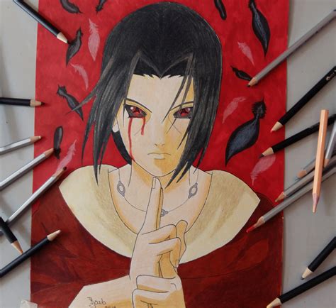 This is my latest drawing of Itachi Uchiha from Naruto Shippuden..what ...