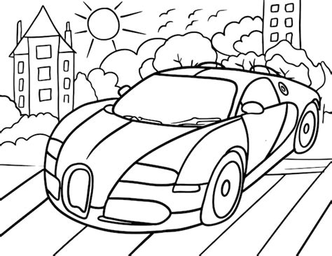 Car Coloring Pages Images - Free Download on Freepik