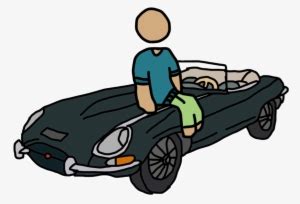 Beefy's Jaguar E Type Car - Bfdi Race Car PNG Image | Transparent PNG ...