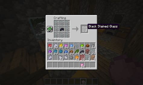 How To Make Black Stained Glass Pane In Minecraft Pe - Glass Designs