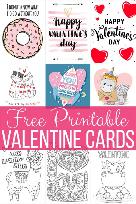 Paper Greeting Cards Valentines Day Printable PDF Love Printable ...