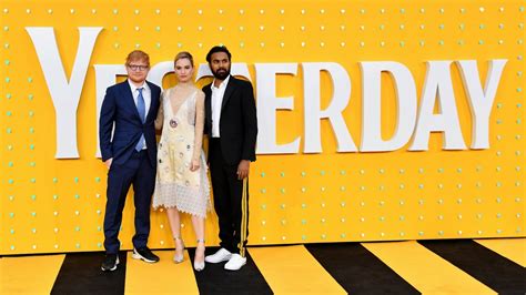 Yesterday Movie: Preview Ed Sheeran, Himesh Patel, & Lily James in the ...