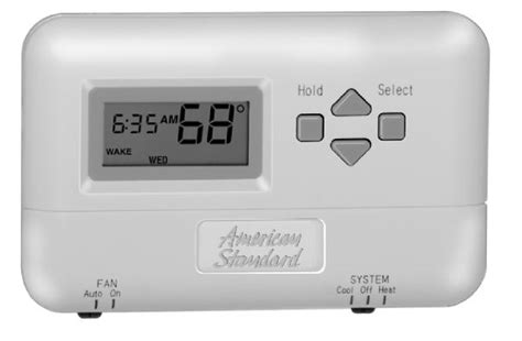 American Standard ASYSTAT 340 Programmable Thermostat OWNER’S GUIDE ...