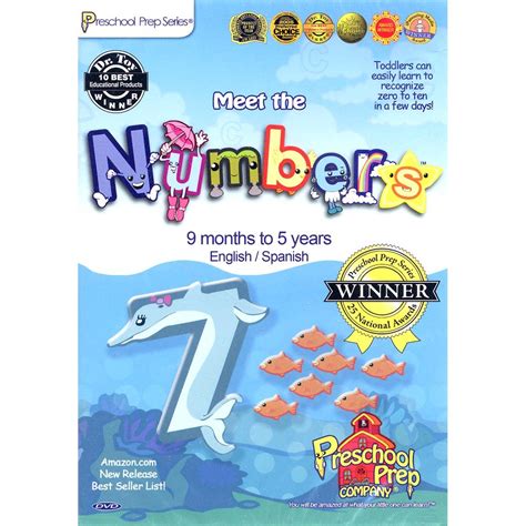 Meet The Numbers DVD by Preschool Prep Company